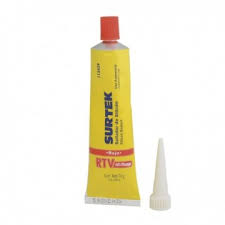 Silicon para alta temperatura,color rojo en tubo, 70 gr Surtek 113459