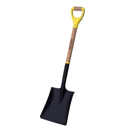 Pala recta con mango de madera grip cuadrado Surtek 130601