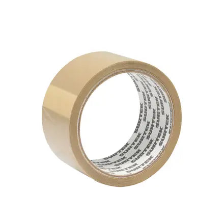 Cinta canela de acrilico para empacar 2 x 50 m Surtek 138037