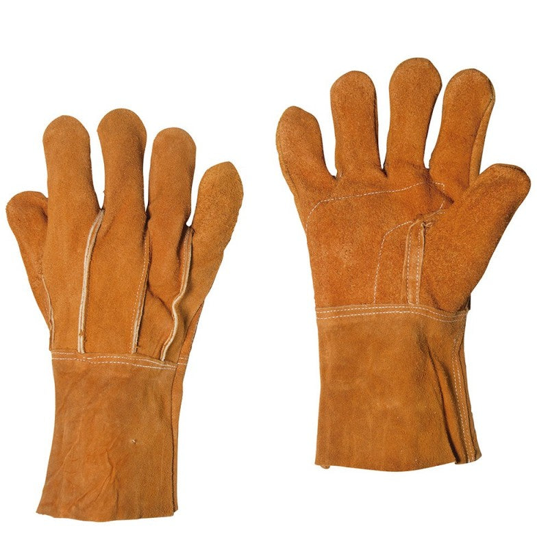 Guantes de carnaza puño largo 144151