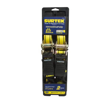 Juego de sujetador tipo matraca 2 pzas Surtek 151154