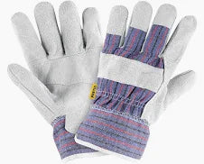 Guantes de carnaza y loneta, unitalla, Pretul GU-235P 29976
