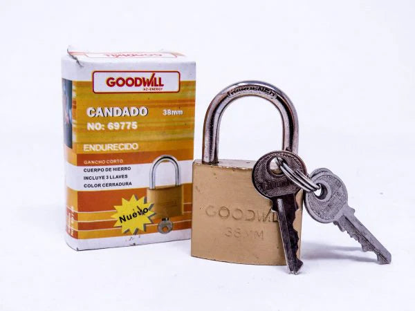 Candado 38 mm rojo 69775