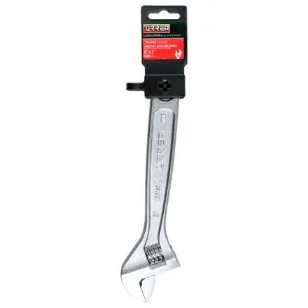 Llave ajustable cromada 8 Urrea 708