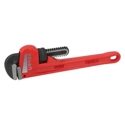 Llave stillson de hierro maleable de 8, uso pesado Urrea 808UI