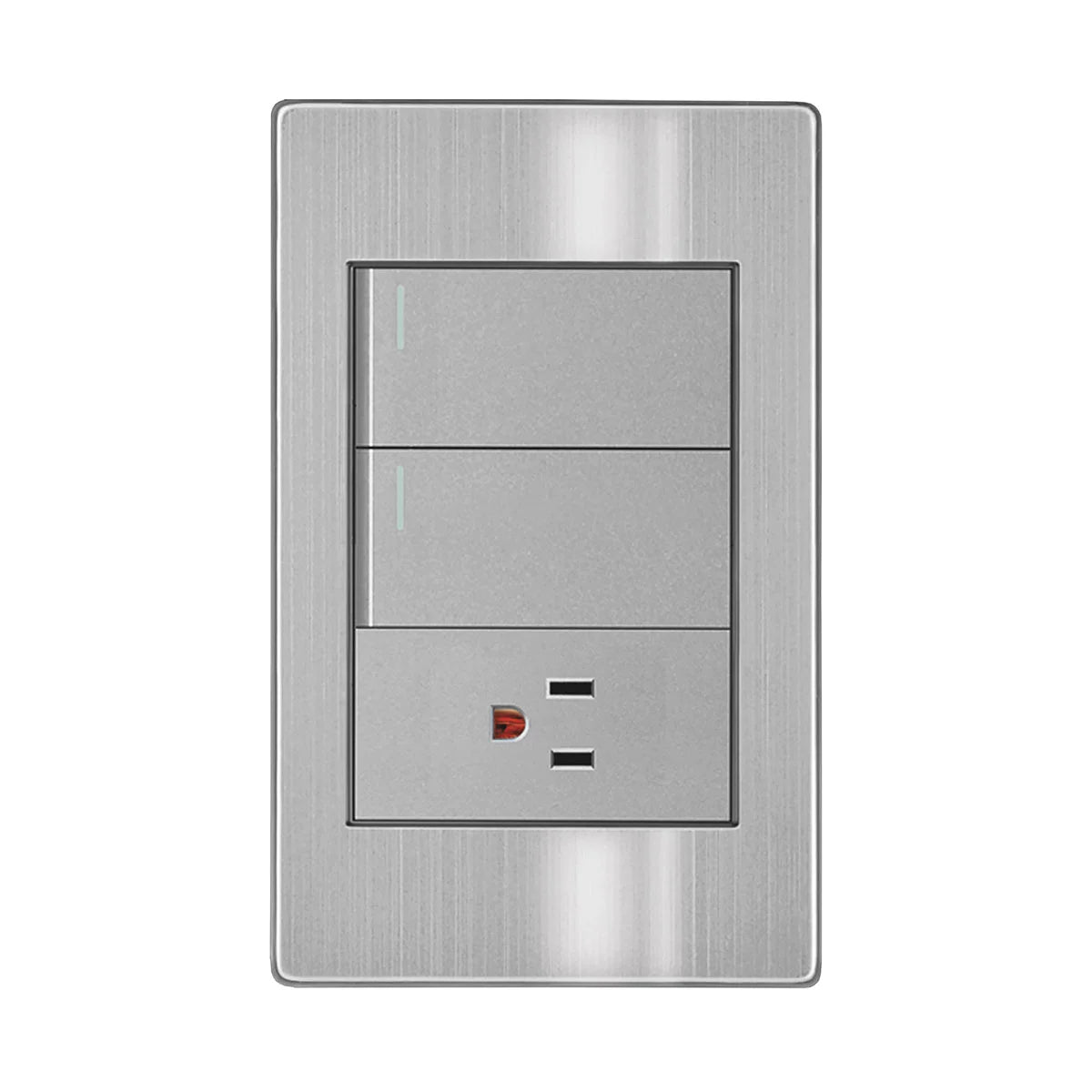 Placa contacto y 2 apagadores ARLITE
