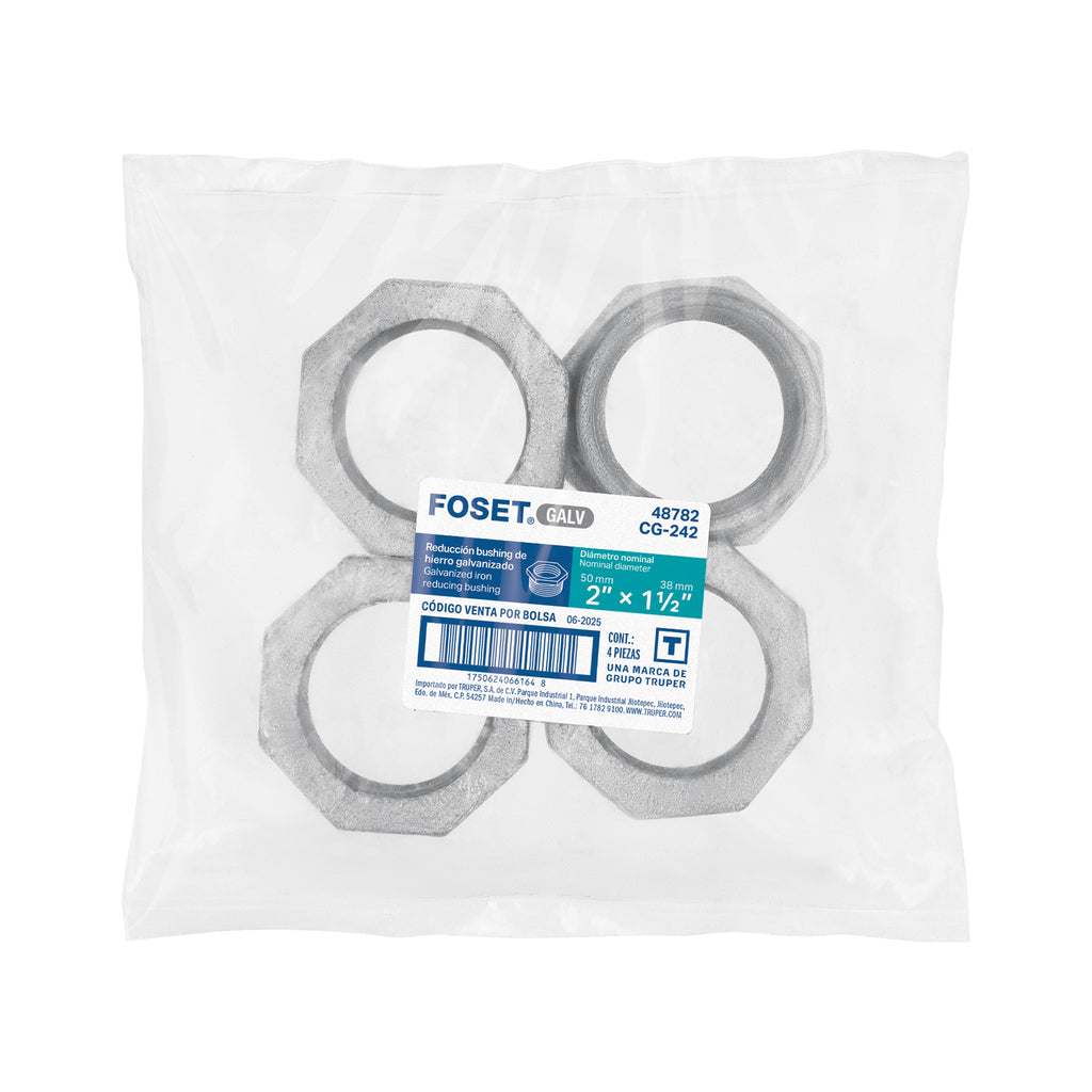 Reduccion Bushing De 2 A 1 1/2 48782  CG-242