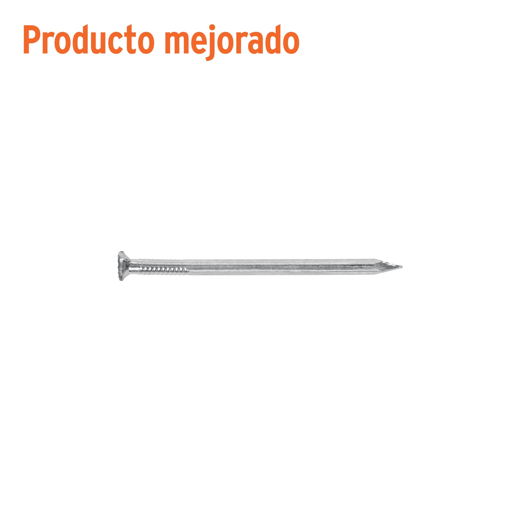 Blíster con 15 clavos galvanizados p/concreto 2-1/2, Fiero 40224 CLC-2-1/2GA