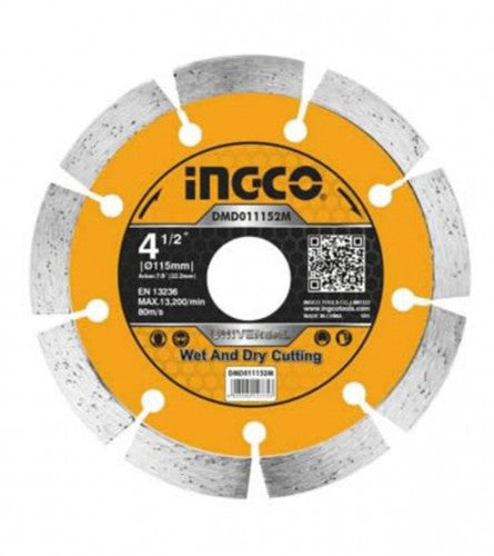 Disco diamantado húmedo 115x22.2mm Ingco DMD021152M