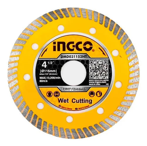 Disco de diamante ultrafino de 4-1/2 DMD031152HT