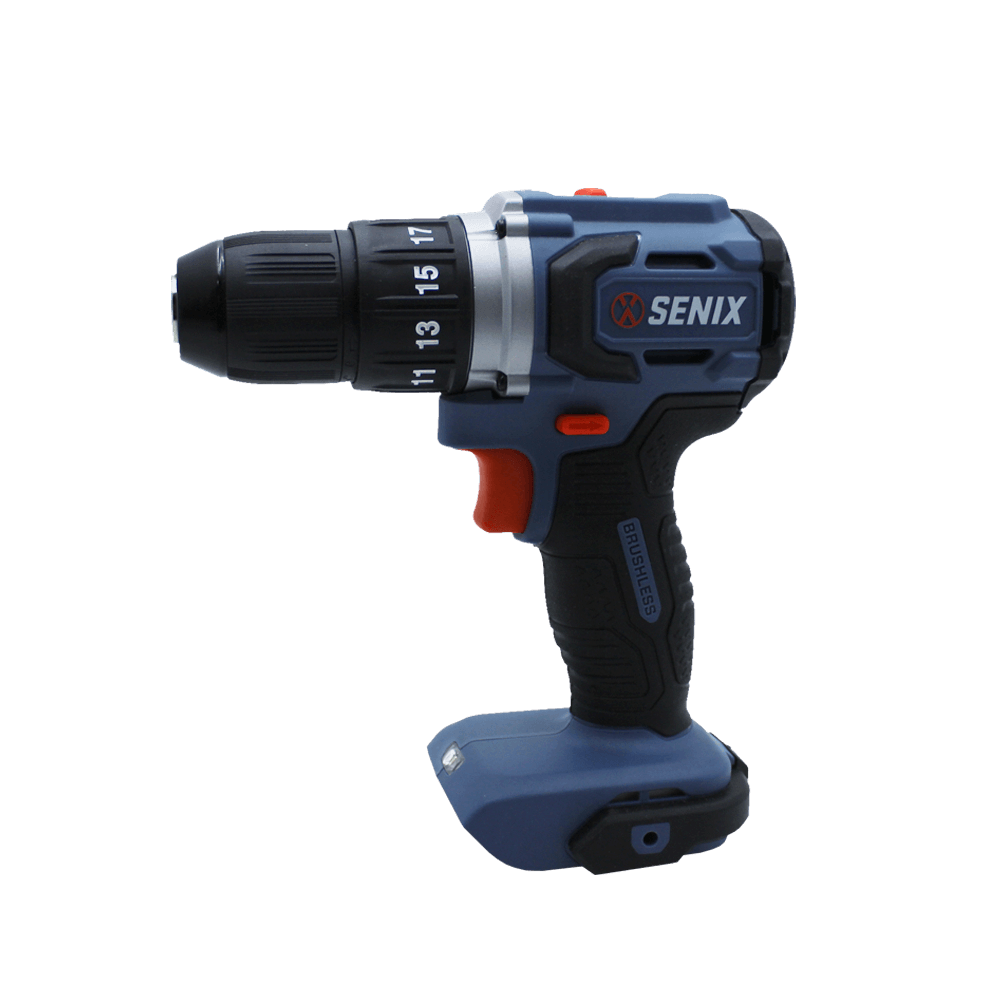 Taladro sin escobillas sin bateria 45 ft/lb, 20V DC 5.0 Ah Senix PDDX2M20