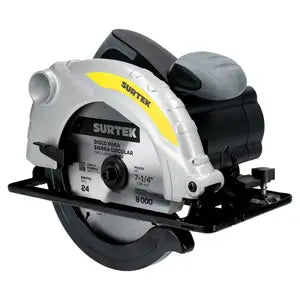 Sierra circular 7-1/4 1,200 W120 V, 0 - 4,500 RPM Surtek SC407D
