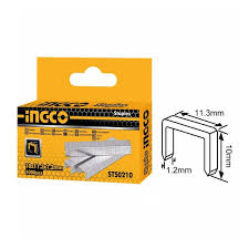 Grapas para grapadora 10 mm x 1,2 mm HSG1404/HSG1405 Ingco STS0210