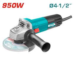 Miniesmeriladora de 4 1/2 industrial de 950W Total UTG1091156