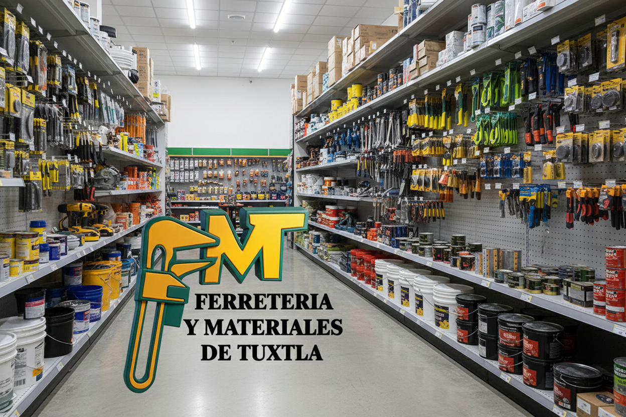 Banner Ferretería y Materiales de Tuxtla